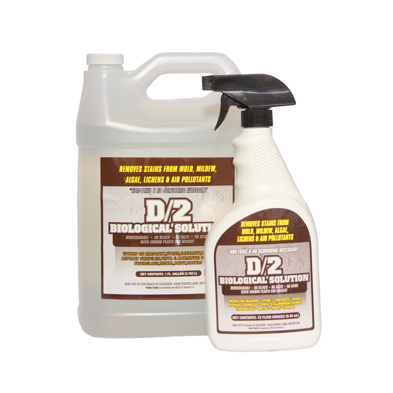 D/2 Biological Solution - 1 Gallon and 1 Quart Combo